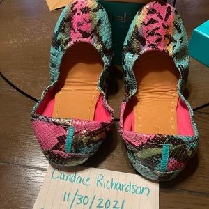 New Tieks Electric Snake Size 8
